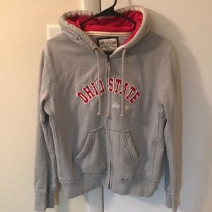 Ohio State Buckeyes zip up jacket